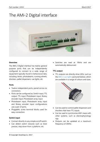 AMi-2 Digital interface