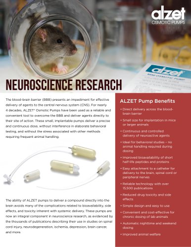 NEUROSCIENCE RESEARCH