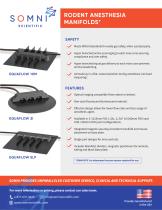 RODENT ANESTHESIA MANIFOLDS