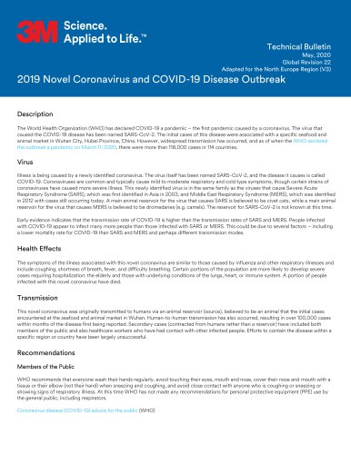 2019 Novel Coronavirus and COVID-19 Disease Outbreak