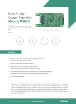 Pulse Arterial Oxygen Saturation Module M201U