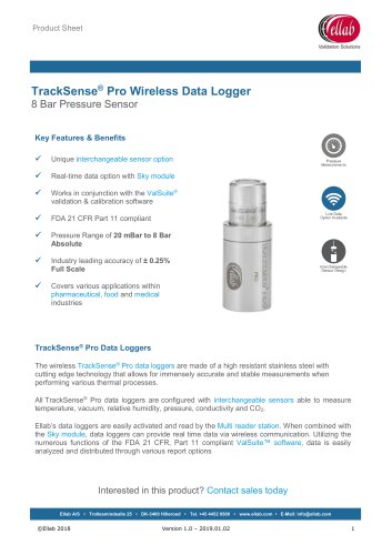 8 Bar Pressure Sensor