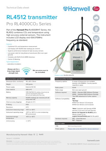 RL4512 transmitter