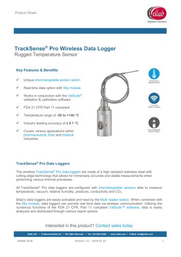 Rugged Temperature Sensor