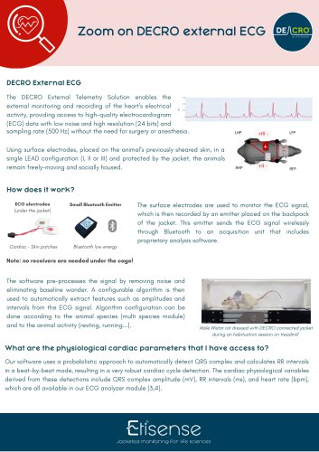 DECRO External ECG