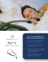 RioTM II Nasal Pillow Mask