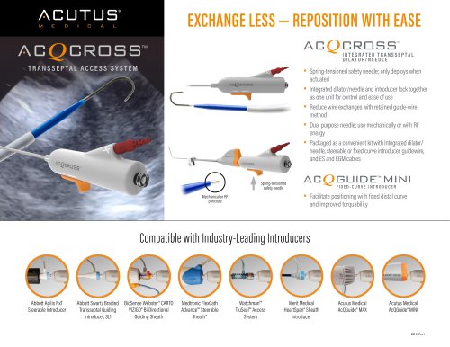 AcQCross™ Transseptal Access System