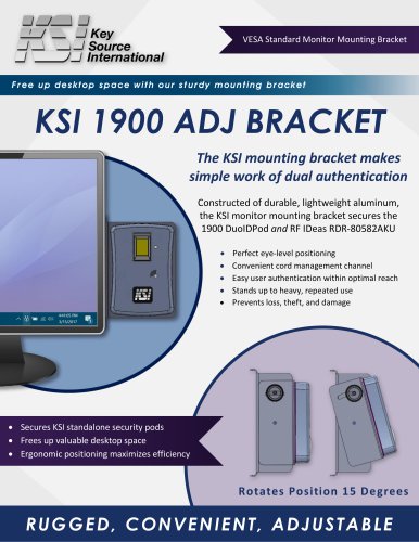 KSI-1900 ADJ BRACKET