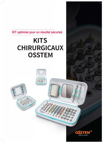 Livret Kits chirurgicaux