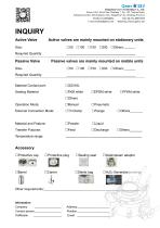 Inquiry sheet for ab valve - 1