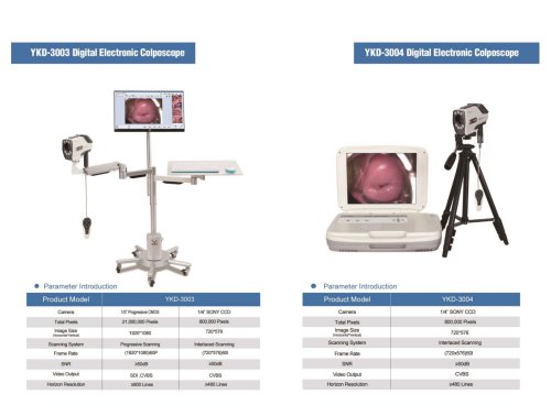 YKD-3003 Medical Video Colposcope