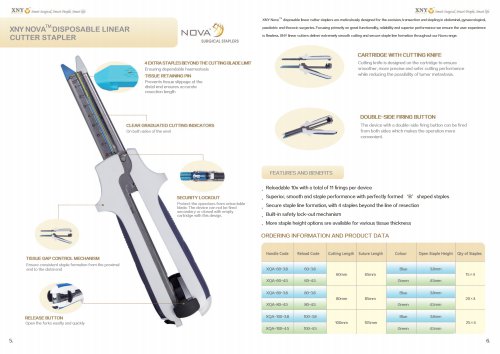 XNY NOVA Disposable Linear Cutter Stapler XNY NOVA™