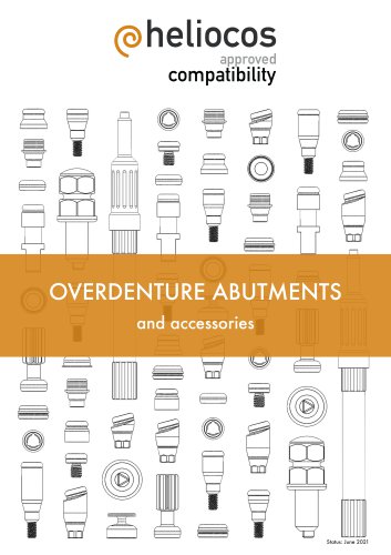 Heli-Loc overdenture abutments