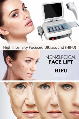 best HIFU machine professional high intensity focused ultrasound HIFU portable wrinkle removal HIFU machine