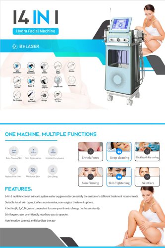 Hydra dermabrasion facial machine professional. 14 in 1 hydra beauty skin system hydrafacial machine. The best hydra dermabrasion machine.