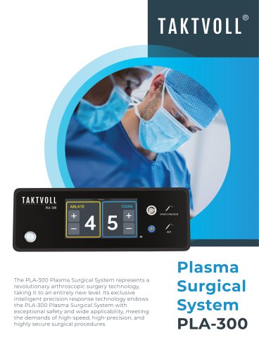 Plasma Surgical System PLA-300