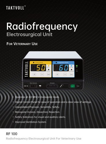 Radiofrenquency Electrosurgical Unit