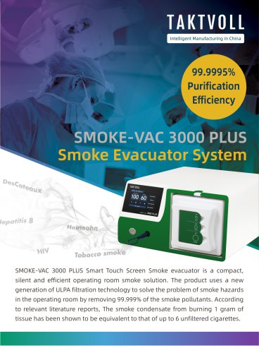 Smoke Evacuator System SMOKE-VAC 3000PLUS