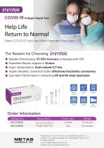 ImmTek COVID-19 Antigen Rapid Test Flyer