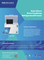 Haier Solar Direct Drive Combined Refrigerator Freezer HTCD-90