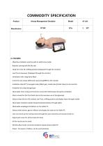 Airway Management Simulator : BT-CSIE Commodity Specification