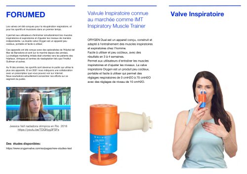 Forumed Orygen Dual Valve et Inpiratoire