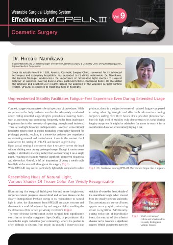 OPELAIII Cx_Case_Report_Vol.9_Cosmetic Surgery