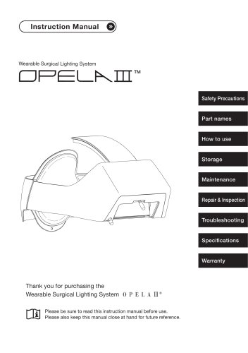 OPELAIII Instructions Manual