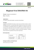 IFU-CW3131 Magbead Viral DNA/RNA Extraction kit