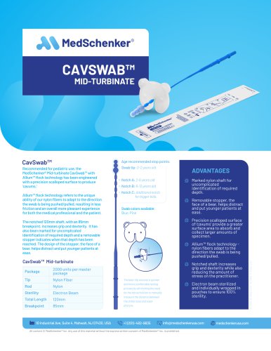 CAVSWAB™MID-TURBINATE