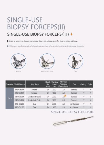 gastrointestinal surgery forceps GEN II