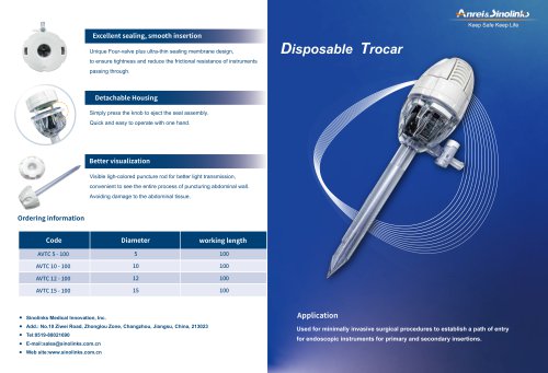 Optical Trocar AVTC