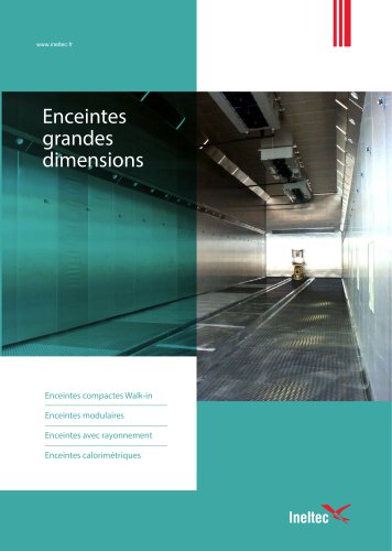 Enceintes grandes dimensions