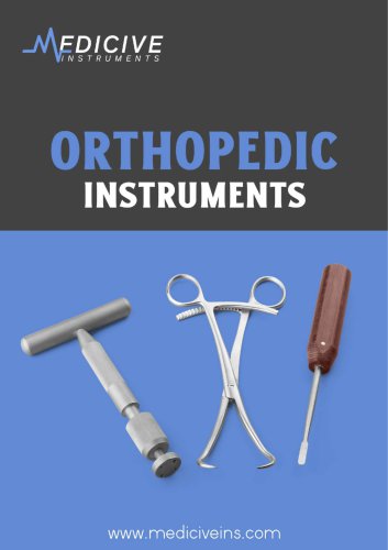 ORTHOPEDIC INSTRUMENTS