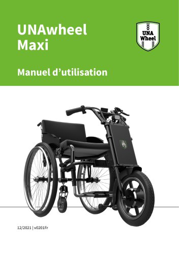 UNAwheel Maxi Manuel d’utilisation