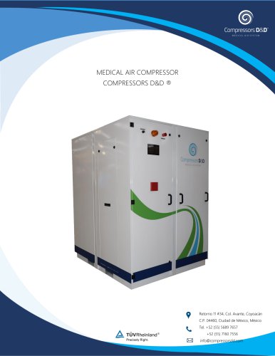 MEDICAL AIR COMPRESSOR COMPRESSORS D&D ®