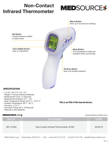 Infrared Thermometer