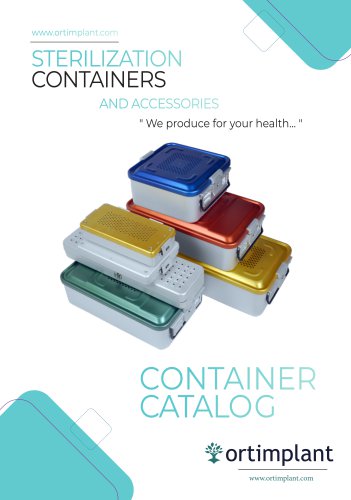 STERILIZATION CONTAINERS