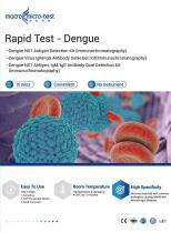 HWTS-FE030AB-Dengue Virus IgM IgG Antibody Detection Kit(Immunochromatography)