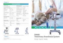 Veterinary anesthesia machine DM6B