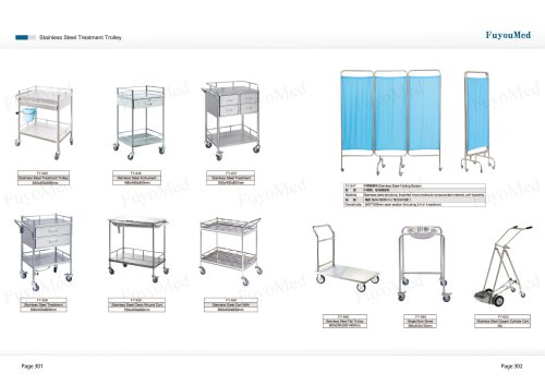 Stainless Steel Treatment Trolley