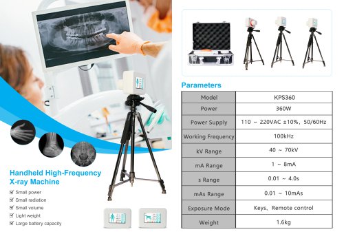 Fatali Handheld High-Frequency X-Ray Machine KPS360