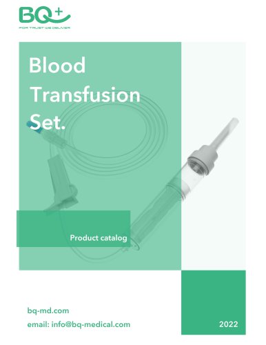 BQ Blood Transfusion Set BL190037