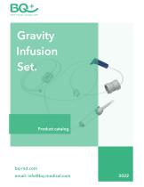 BQ Gravity Infusion Set BQ190015