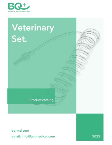 BQ Veterinary IV Set BQ190034