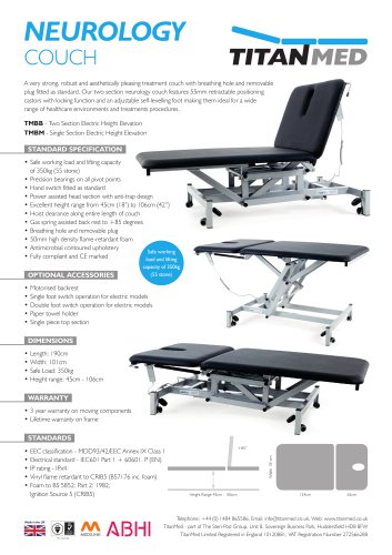 NEUROLOGY COUCH