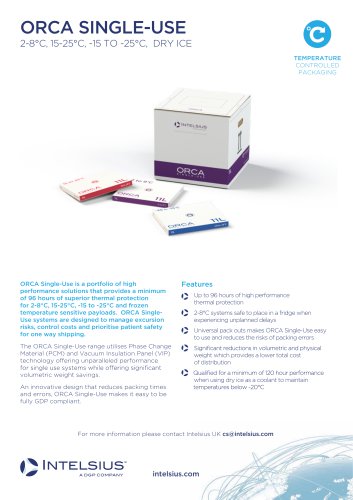 ORCA Single-Use