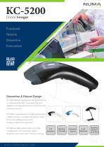 CCD Barcode Scanner KC-5200