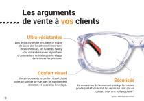 Brochure lunettes de protection à la vue Varionet Safety RX - 6