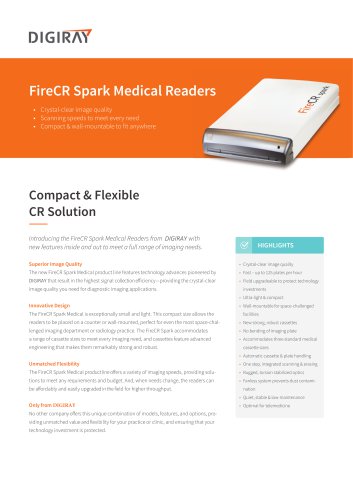 FireCR Spark Medical Readers